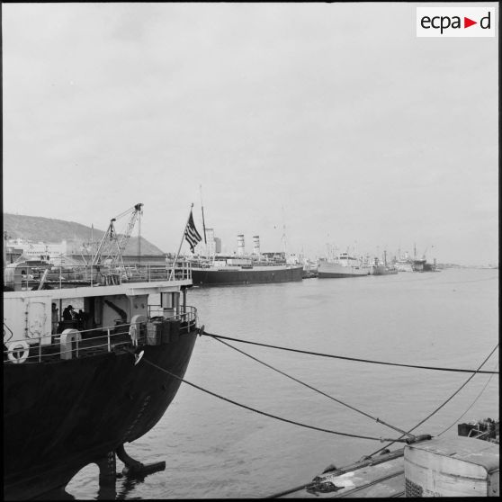 Le port de Haïfa.