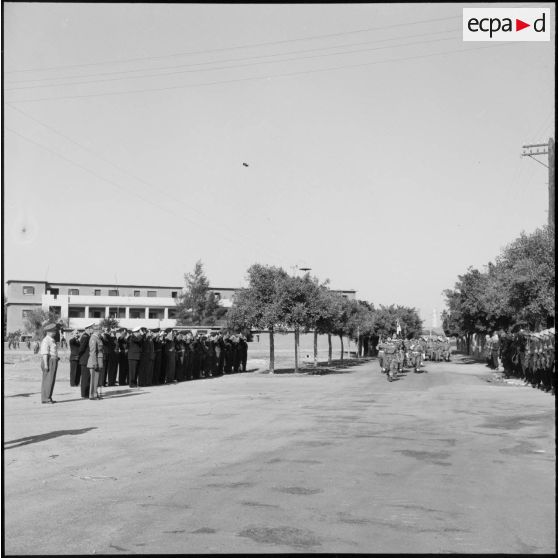 Défilé du 2e RPC à Port-Fouad.