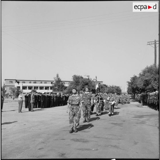 Défilé du 2e RPC à Port-Fouad.