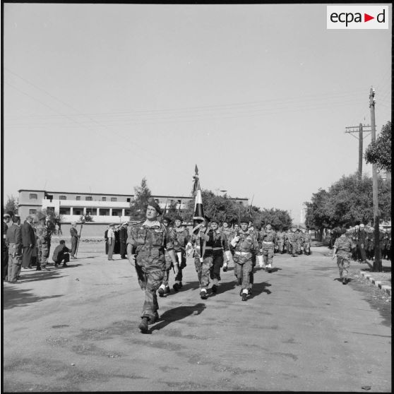 Défilé du 2e RPC à Port-Fouad.