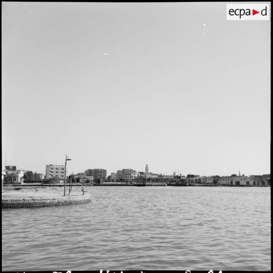 Vue de Port-Saïd ou Port-Fouad.