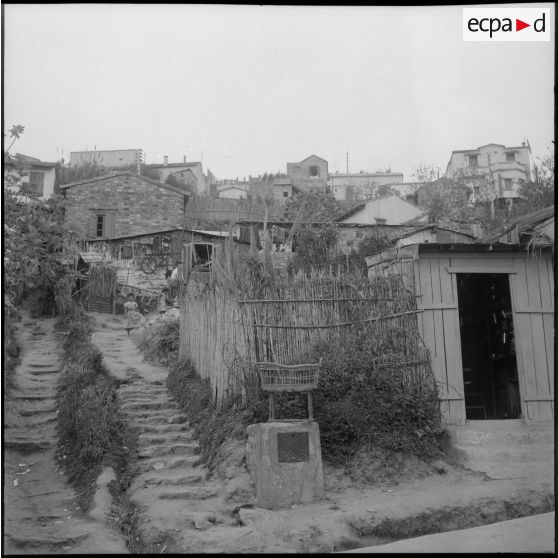 Vue d'habitations de Beni-Messous.