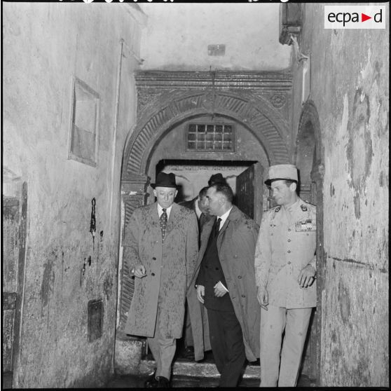 André Morice et Serge Baret, Inspecteur général de l’administration en mission extraordinaire (IGAME) d'Alger.