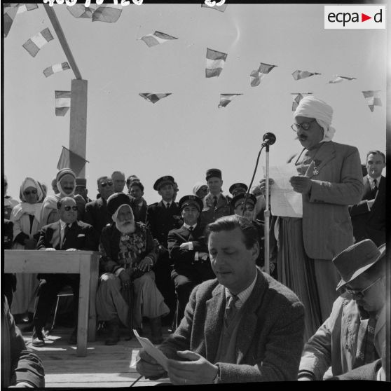 Discours des autorités.