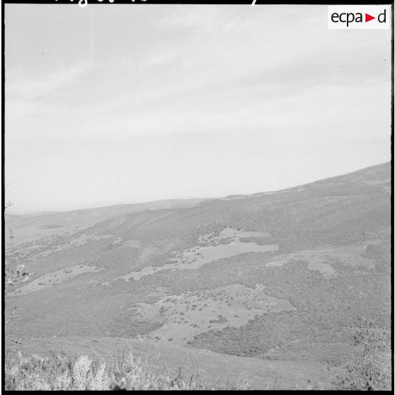 Zone de quadrillage bouclée par les compagnies du régiment étranger parachutiste (REP).