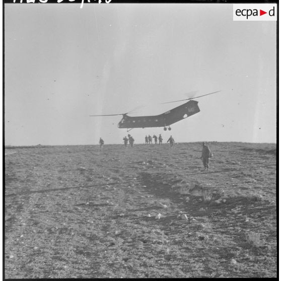 Saut des commandos sur un piton.