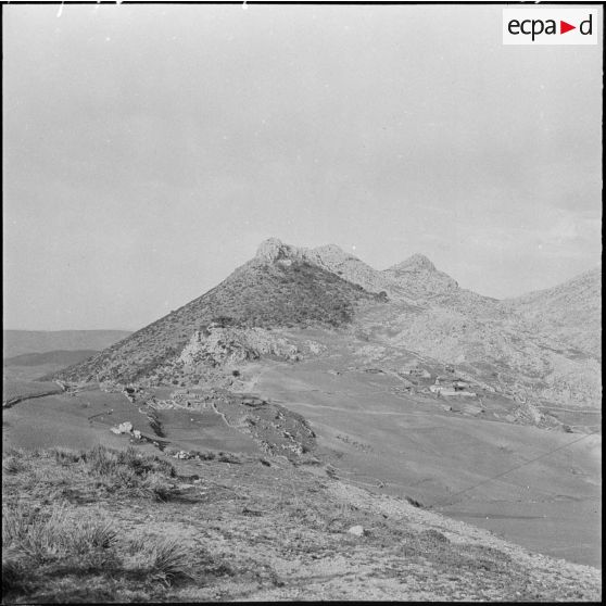 Djebel Taya, à 30 km à l'ouest de Guelma, où eut lieu l'opération.