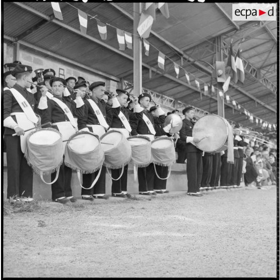 La musique de Koléa termine la manifestation sportive.