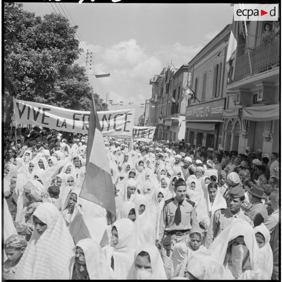 Manifestation à Blida.