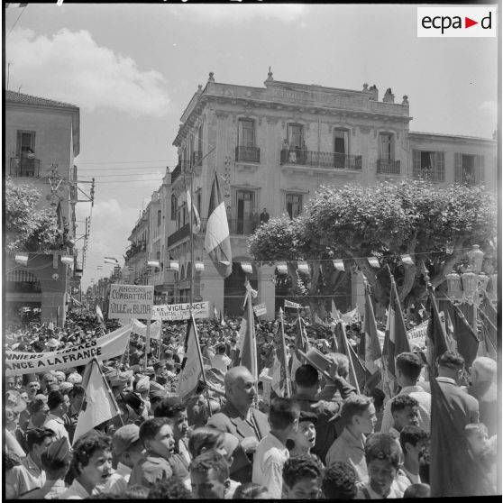 Manifestation à Blida.