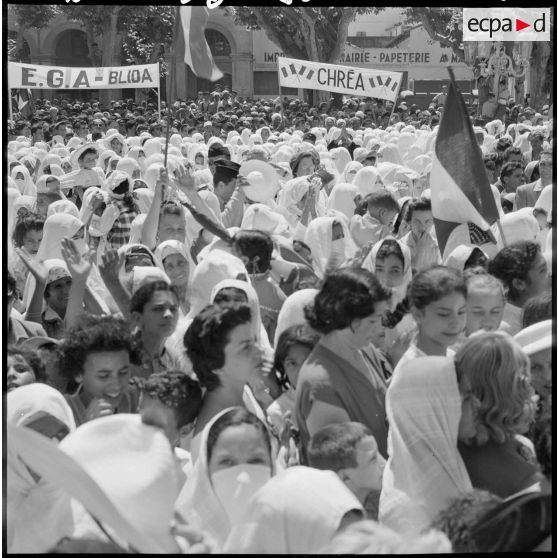 Manifestation à Blida.