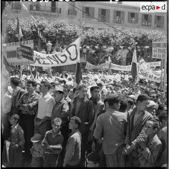 Manifestation à Blida.