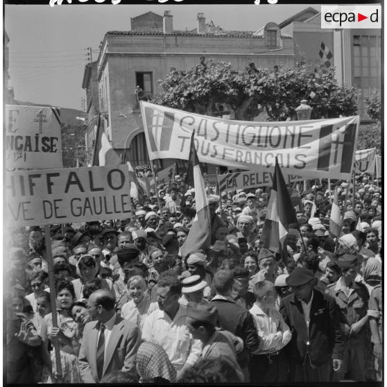 Manifestation à Blida.