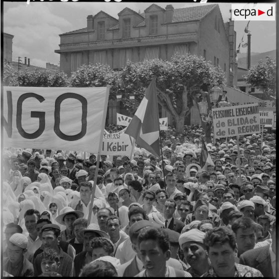 Manifestation à Blida.