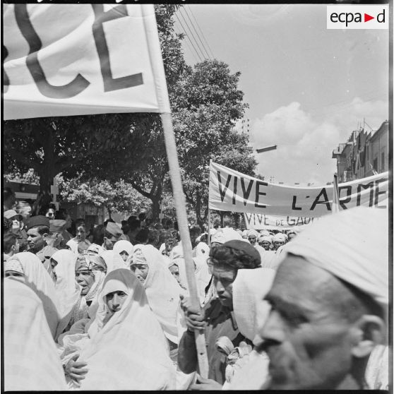 Manifestation à Blida.