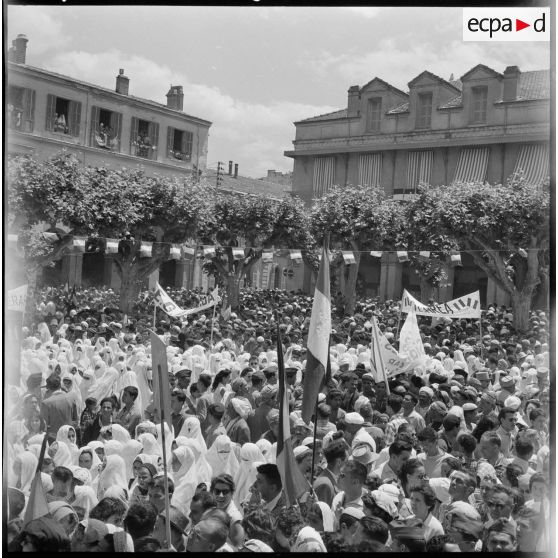 Manifestation à Blida.