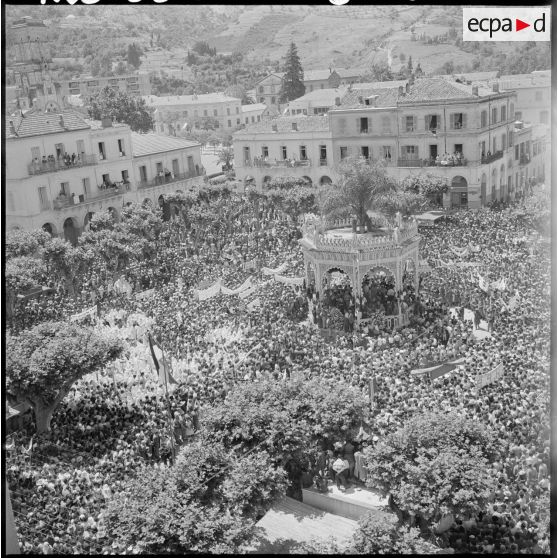 Manifestation à Blida.