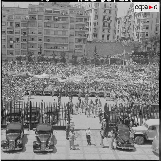 Manifestation à Alger.