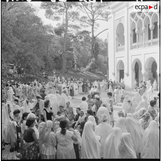 Alger. Les jardins du palais d'été.