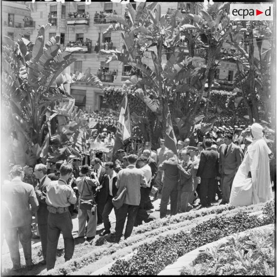 Le général de Gaulle à Alger.