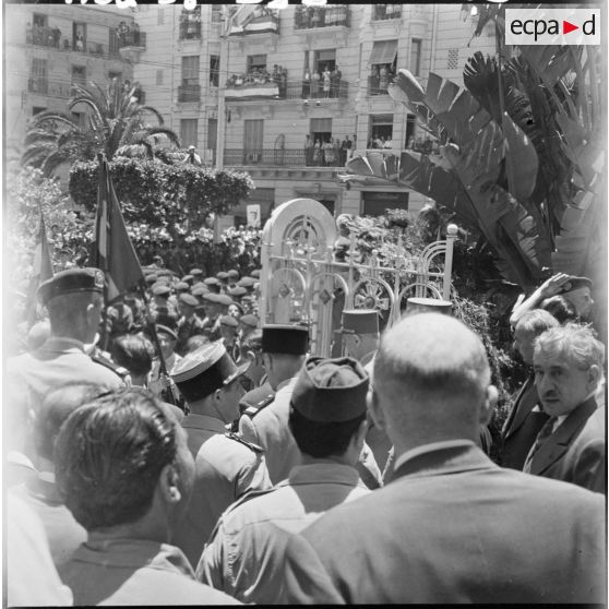 Le général de Gaulle à Alger.