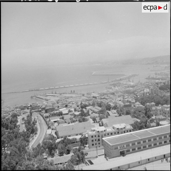 Alger. Vue aérienne.