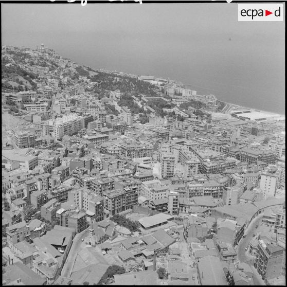 Alger. Vue aérienne.