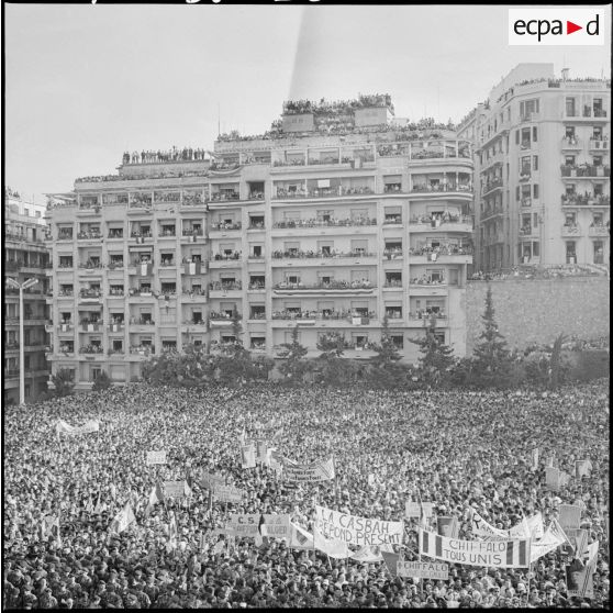 Manifestation à Alger.