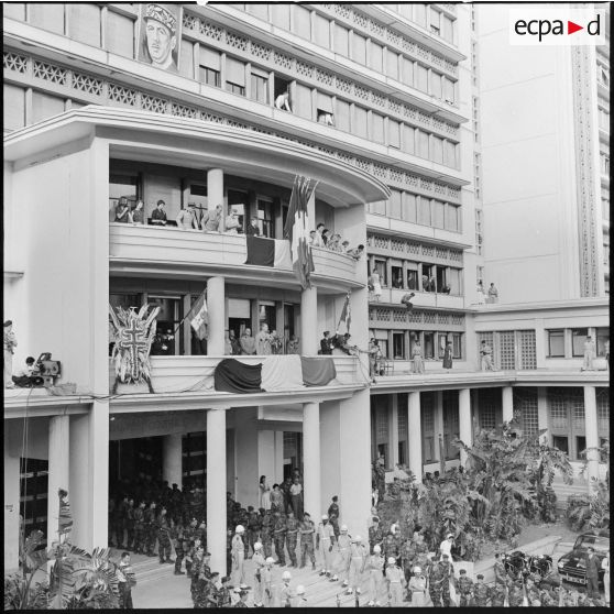 Alger. Discours du général de Gaulle.