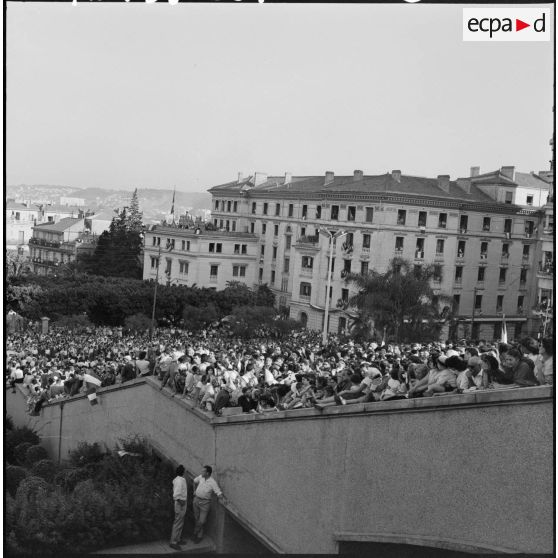 Manifestation à Alger.