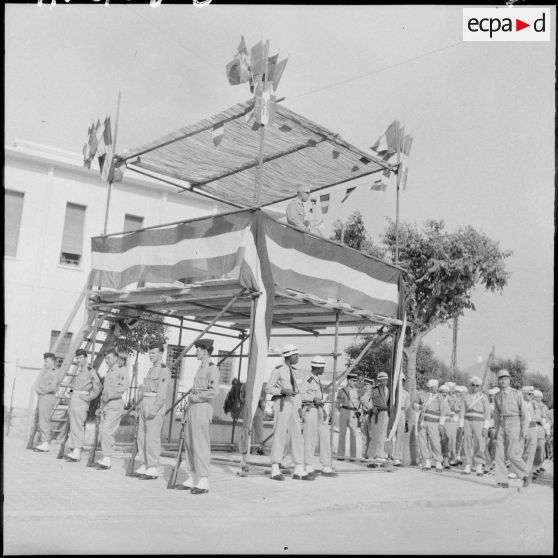 Batna. Discours d'un officier.