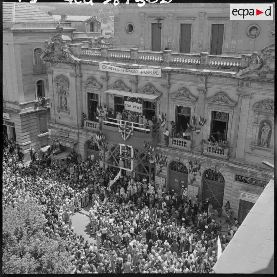 Constantine. Discours du général de Gaulle.