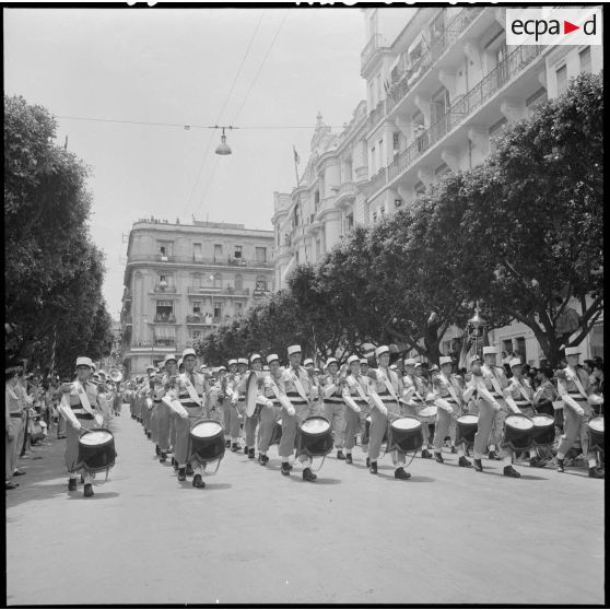 Oran. Musique militaire.