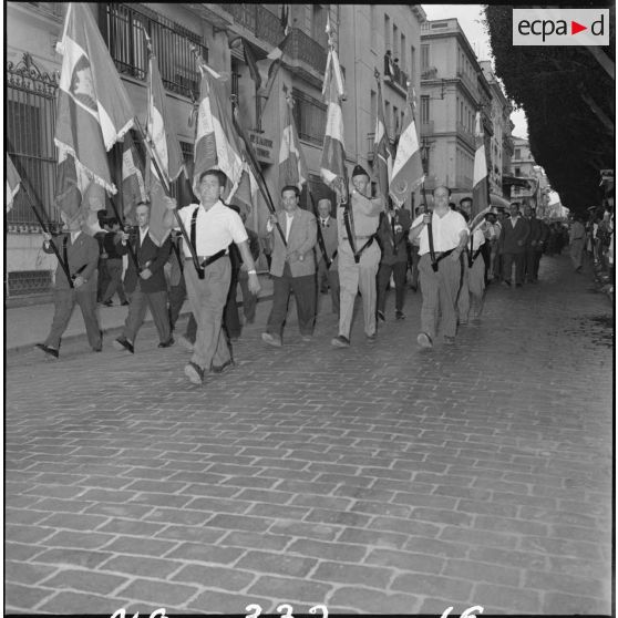 Bône. Commémoration du 18 juin 1940.