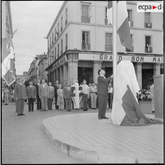 Bône. Commémoration du 18 juin 1940.