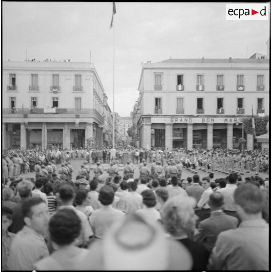 Bône. Commémoration du 18 juin 1940.