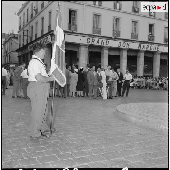 Bône. Commémoration du 18 juin 1940.