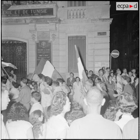 Bône. Commémoration du 18 juin 1940.