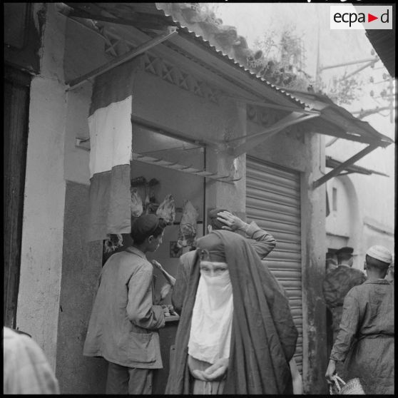 Une rue de la casbah de Constantine.