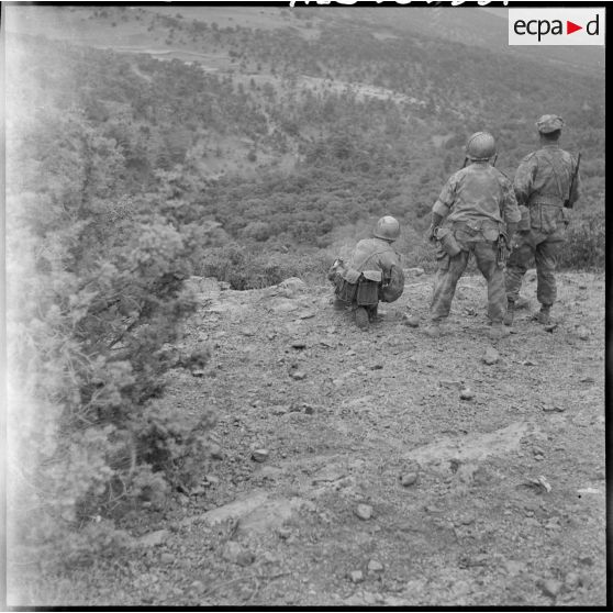 Opération dans le djebel Tilennsiouine.