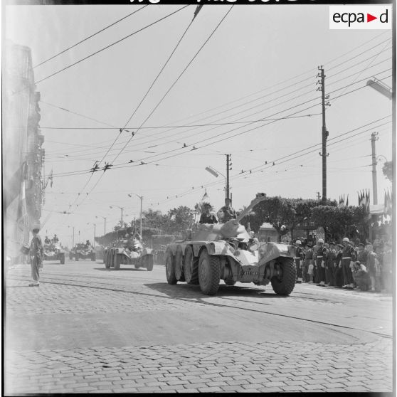 Peloton d'engins blindés de reconnaissance (EBR).