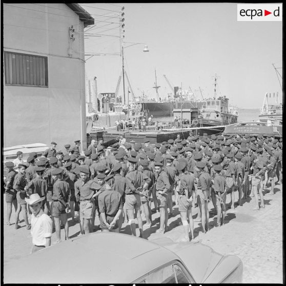 Alger. Le port.