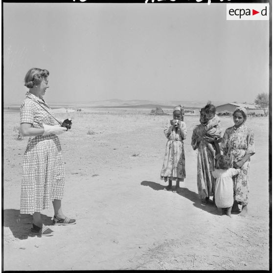 Région d'Aumale. Photographie de groupe.