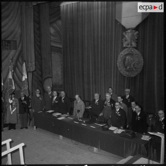 Constantine. Ouverture du 32e Congrès des Médaillés militaires.