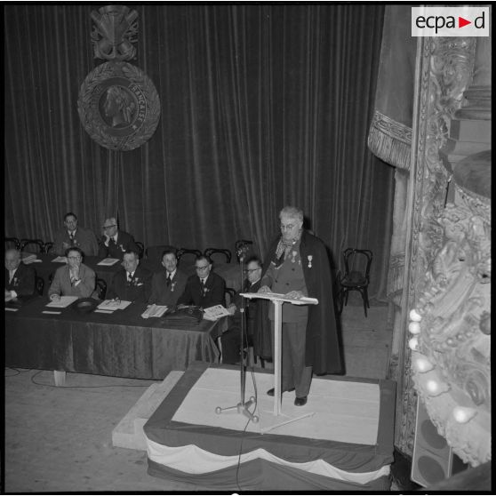 Constantine. Ouverture du 32e Congrès des Médaillés militaires.