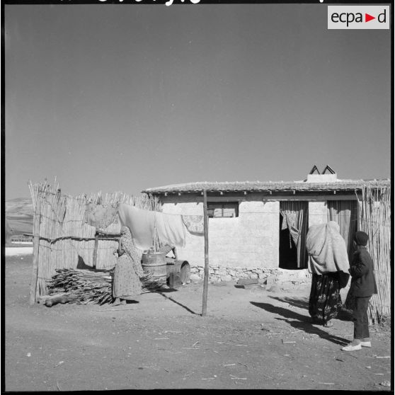 Centre de regroupement de Sidi Maachou.