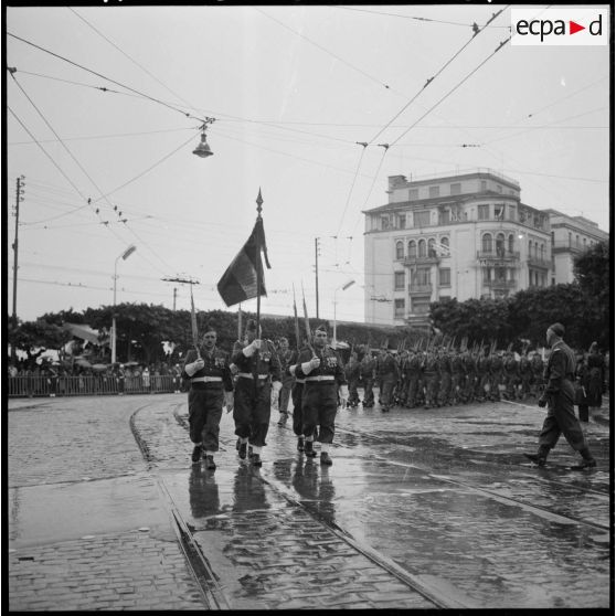 Alger. Cérémonie du 11 novembre.