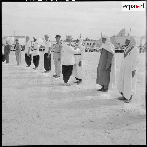 Ouargla. Remise de décorations.