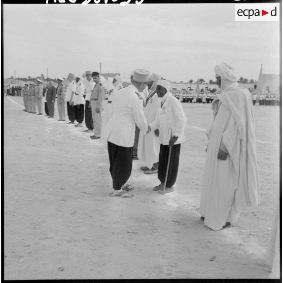 Ouargla. Remise de décorations.