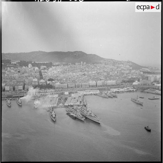 Le port d'Alger.